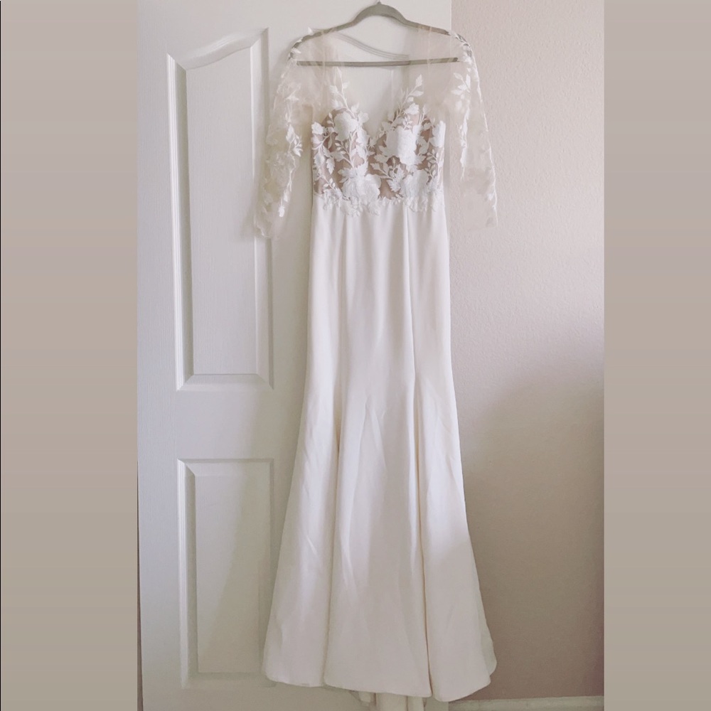 Beautiful BHLDN wedding dress
